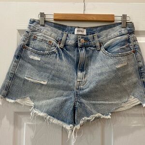 NWOT Pistola Relaxed High Rise Cut Off Shorts